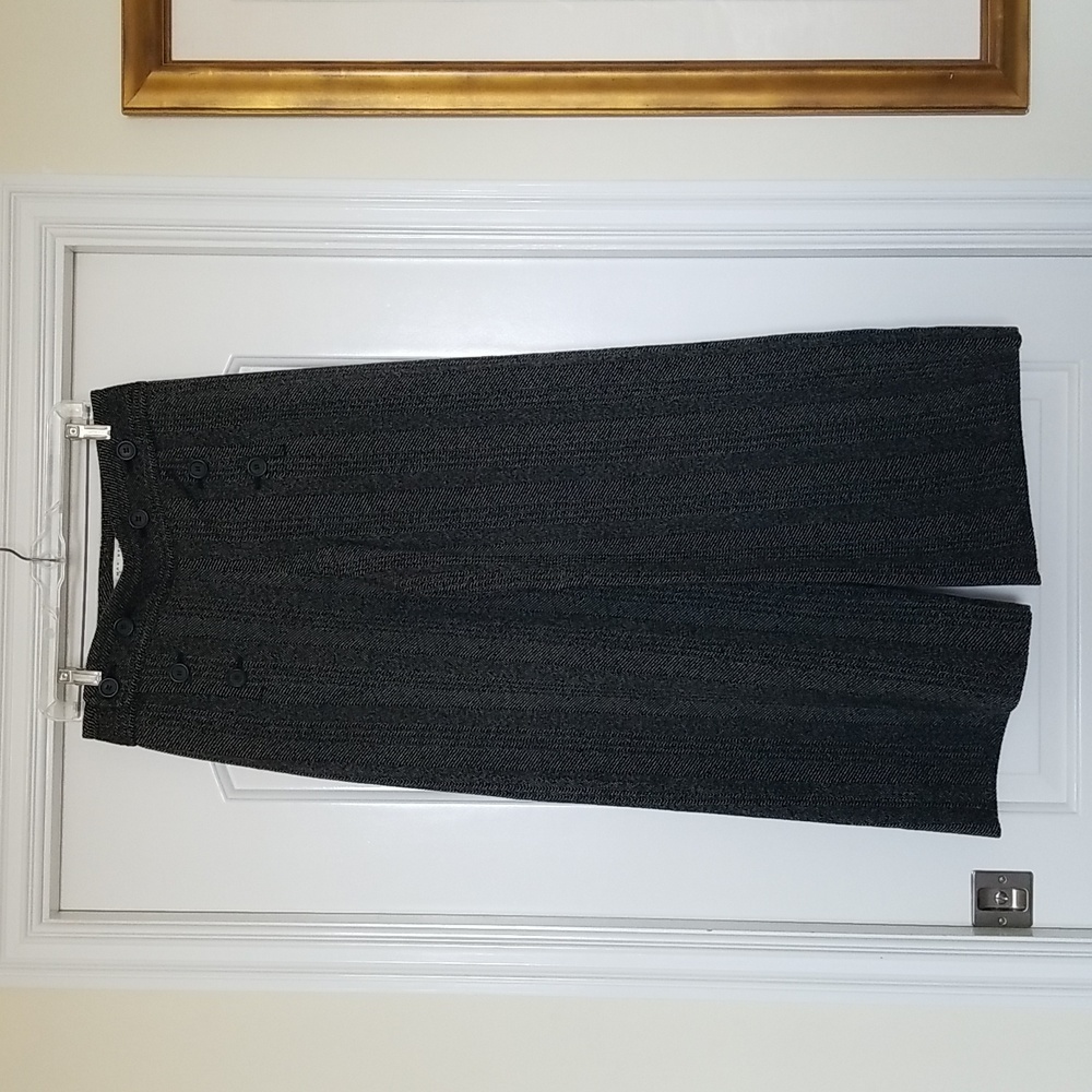 Max Studio wide leg sailor pants size 6